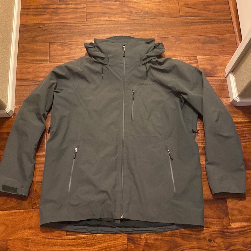 PATAGONIA POWDER BOWL JACKET MENS SIZE XXL GREY POWDERBOWL